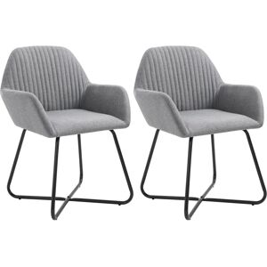 Maisonchic Modèle - Chaises de salle à manger ergonomiques gris clair - Chaises de salle à manger - Publicité Maisonchic Modèle - Chaises de salle à manger ergonomiques gris clair - Chaises de salle à manger - Publicité