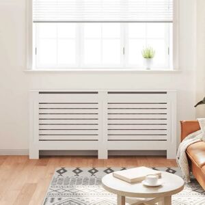 vidaXL White MDF Radiator Cover - Radiator Cover vidaXL White MDF Radiator Cover - Radiator Cover