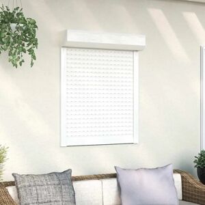 vidaXL Aluminium Roller Shutter 70x100 cm White - Roller Shutter vidaXL Aluminium Roller Shutter 70x100 cm White - Roller Shutter