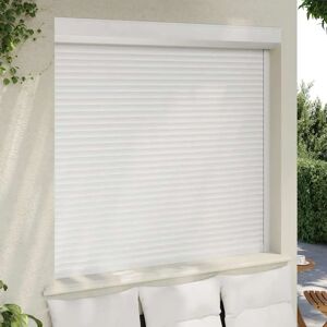 vidaXL Aluminium Window Blind Shade - 160x150cm White - Heavy Duty vidaXL Aluminium Window Blind Shade - 160x150cm White - Heavy Duty