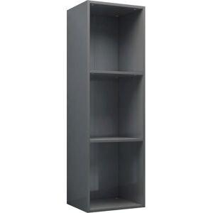 vidaXL Libreria / Mobile TV Grigio 36x30x114cm legno vidaXL Libreria / Mobile TV Grigio 36x30x114cm legno