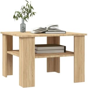 vidaXL Sonoma Oak Engineered Wood Coffee Table - Coffee Table vidaXL Sonoma Oak Engineered Wood Coffee Table - Coffee Table