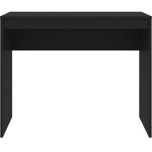 vidaXL Black Engineered Wood Corner Desk - Desk vidaXL Black Engineered Wood Corner Desk - Desk