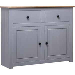 vidaXL Pine Sideboard 2 Drawers 2 Doors - Sideboard vidaXL Pine Sideboard 2 Drawers 2 Doors - Sideboard