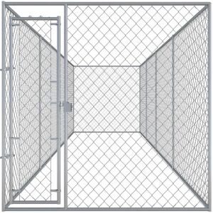 vidaXL Outdoor Dog Kennel 7.6x1.9x2 m Sturdy Durable Dog House Garden Cage vidaXL Outdoor Dog Kennel 7.6x1.9x2 m Sturdy Durable Dog House Garden Cage
