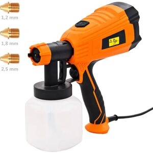 BD Día y Noche Elektryczny pistolet do malowania - 3 dysze - 500W - 800ml BD Día y Noche Elektryczny pistolet do malowania - 3 dysze - 500W - 800ml