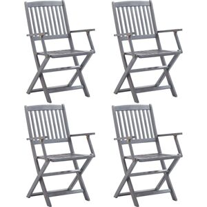 VidaXL 46334 Outdoor Stuhl - Wetterbeständiges Akazienholz VidaXL 46334 Outdoor Stuhl - Wetterbeständiges Akazienholz