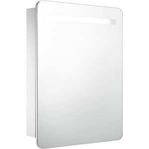 vidaXL LED Szafka łazienkowa z lustrem - Szafka na ścianę vidaXL LED Szafka łazienkowa z lustrem - Szafka na ścianę