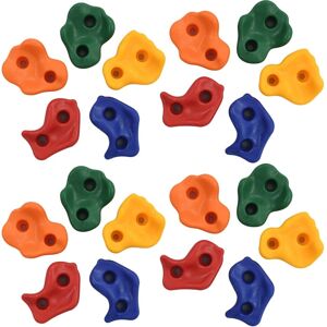 vidaXL 20x Climbing Stones Multicolour PE Outdoor Grab Rocks - Climbing Stones vidaXL 20x Climbing Stones Multicolour PE Outdoor Grab Rocks - Climbing Stones