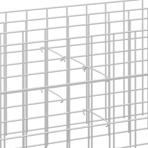 vidaXL Gabion Kroker 50 stk Galvanisert Stål - Gabion Kroker vidaXL Gabion Kroker 50 stk Galvanisert Stål - Gabion Kroker