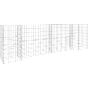 vidaXL H-Shaped Gabion Planter Steel Wire 260x40x80cm Gardening Pot Planter vidaXL H-Shaped Gabion Planter Steel Wire 260x40x80cm Gardening Pot Planter