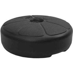 vidaXL Black 15L Umbrella Base - Sand/Water Filled vidaXL Black 15L Umbrella Base - Sand/Water Filled