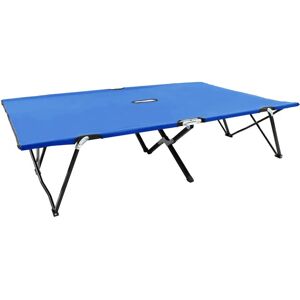 vidaXL 47759 Doppel-Liege - Outdoor Stoff Polster Sitz - Blau vidaXL 47759 Doppel-Liege - Outdoor Stoff Polster Sitz - Blau