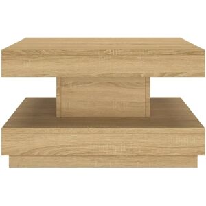 vidaXL Coffee Table Light Brown MDF - Coffee Table vidaXL Coffee Table Light Brown MDF - Coffee Table