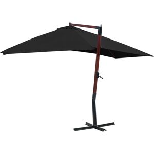 vidaXL Garden Parasol with Wooden Pole - UV Protection - 400x300cm vidaXL Garden Parasol with Wooden Pole - UV Protection - 400x300cm