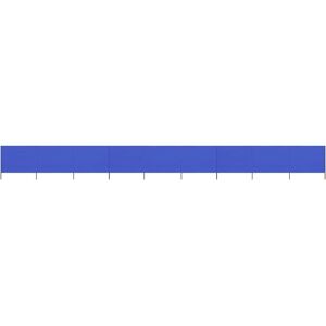 vidaXL 9-delt Vindskærm - Vindskærm - 1200x120 cm - Azurblå vidaXL 9-delt Vindskærm - Vindskærm - 1200x120 cm - Azurblå