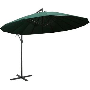 Maisonchic Aluminum Green 3m Hanging Umbrella - Sun Umbrella Maisonchic Aluminum Green 3m Hanging Umbrella - Sun Umbrella