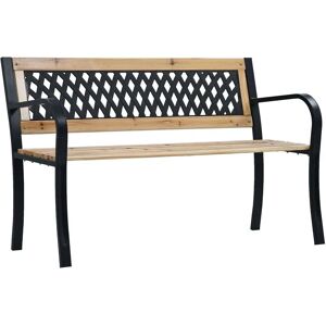 vidaXL Garden Bench 120cm Wood Outdoor Patio Seating Seat Furniture Chair - Garden Bench vidaXL Garden Bench 120cm Wood Outdoor Patio Seating Seat Furniture Chair - Garden Bench