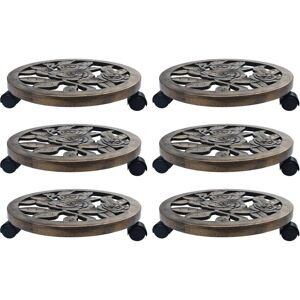 vidaXL Plant Trolley 6 pcs - Plant Trolley vidaXL Plant Trolley 6 pcs - Plant Trolley