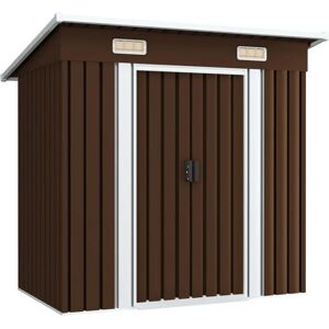 vidaXL Stål havehus 194x121x181 cm vidaXL Stål havehus 194x121x181 cm