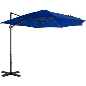 vidaXL Cantilever Garden Parasol with Aluminium Pole Azure Blue - Garden Parasol vidaXL Cantilever Garden Parasol with Aluminium Pole Azure Blue - Garden Parasol