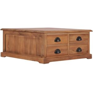 vidaXL 286274 Tavolino da caffè in teak massiccio - Tavolino, laterale e finale vidaXL 286274 Tavolino da caffè in teak massiccio - Tavolino, laterale e finale