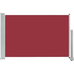 vidaXL Extendable Side Awning 60x300 cm Red - Side Awning vidaXL Extendable Side Awning 60x300 cm Red - Side Awning