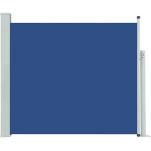 vidaXL Udvidelig Side Markise 100x300 cm Blå - Side Markise vidaXL Udvidelig Side Markise 100x300 cm Blå - Side Markise