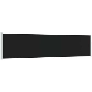 Store latéral rétractable vidaXL 120x500cm noir - Abris Store latéral rétractable vidaXL 120x500cm noir - Abris