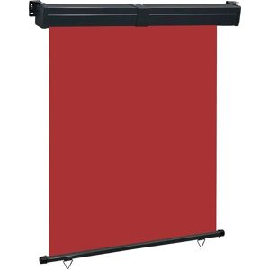 vidaXL Balcony Side Awning 145x250 cm Red - Side Awning vidaXL Balcony Side Awning 145x250 cm Red - Side Awning