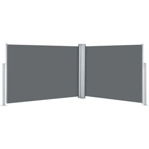 vidaXL Uitrekbare zijmarkies - Antraciet - 120x1000 cm - Zijmarkies vidaXL Uitrekbare zijmarkies - Antraciet - 120x1000 cm - Zijmarkies