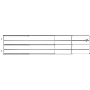 vidaXL 5 Bar Field Gate - Livestock Steel Enclosure Door vidaXL 5 Bar Field Gate - Livestock Steel Enclosure Door