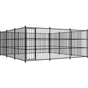 vidaXL Außen-Hundehütte 450x450x185cm - Hundehütte mit Stahlrahmen vidaXL Außen-Hundehütte 450x450x185cm - Hundehütte mit Stahlrahmen