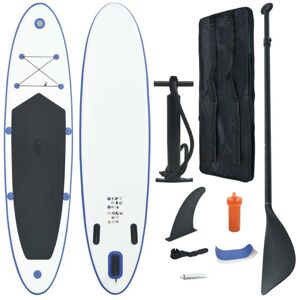 vidaXL Inflatable Paddle Board Set - 360cm, Blue & White SUP vidaXL Inflatable Paddle Board Set - 360cm, Blue & White SUP