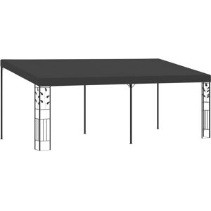 vidaXL Garden Pavilion 6x3x2.5m Anthracite - Garden Pavilion vidaXL Garden Pavilion 6x3x2.5m Anthracite - Garden Pavilion