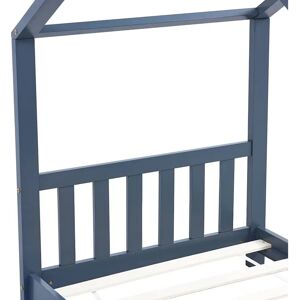 vidaXL Kids Bed Frame Grey Solid Pine Wood 70x140 cm - Kids Bed vidaXL Kids Bed Frame Grey Solid Pine Wood 70x140 cm - Kids Bed