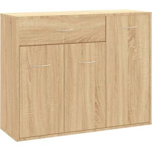 vidaXL Sideboard Sonoma Oak 88x30x70 cm - Stue vidaXL Sideboard Sonoma Oak 88x30x70 cm - Stue