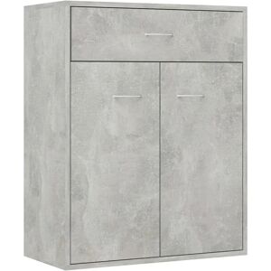 vidaXL Sideboard Concrete Grey - Storage Furniture vidaXL Sideboard Concrete Grey - Storage Furniture
