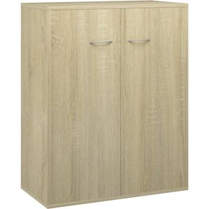vidaXL Sonoma Oak Sideboard - 60x30x75 cm - Wooden storage furniture vidaXL Sonoma Oak Sideboard - 60x30x75 cm - Wooden storage furniture
