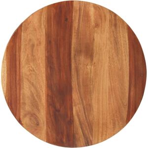 vidaXL Plateau de table rond - Bois, 50cm, Charme rustique - Publicité vidaXL Plateau de table rond - Bois, 50cm, Charme rustique - Publicité