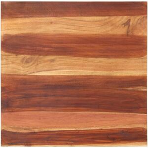 VIDAXL Træbordplade sheesham 70x70cm - Rustik stil VIDAXL Træbordplade sheesham 70x70cm - Rustik stil