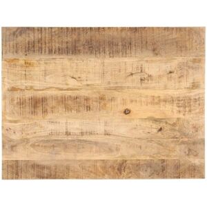 vidaXL Mango Wood Tabletop - 80x60 cm - Rustic Finish vidaXL Mango Wood Tabletop - 80x60 cm - Rustic Finish
