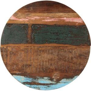 vidaXL Reclaimed Wood Round Table Top 70cm - Rustic Furniture vidaXL Reclaimed Wood Round Table Top 70cm - Rustic Furniture