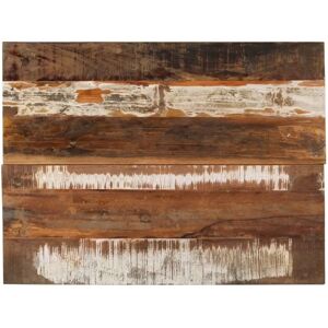 VidaXL Reclaimed Wood Rectangular Tabletop 60x80 cm - Rustic Charm - Tabletop VidaXL Reclaimed Wood Rectangular Tabletop 60x80 cm - Rustic Charm - Tabletop