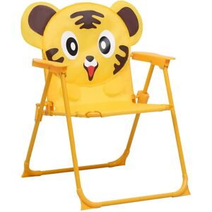 VidaXL Outdoor Furniture Set - Yellow - Garden Bistro for Kids VidaXL Outdoor Furniture Set - Yellow - Garden Bistro for Kids