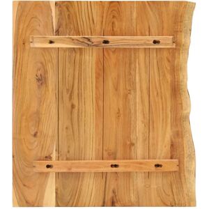 vidaXL Solid Acacia Wood Bathroom Vanity Top - Bathroom Vanity Top vidaXL Solid Acacia Wood Bathroom Vanity Top - Bathroom Vanity Top