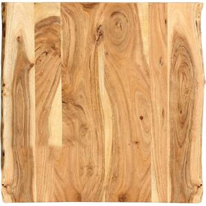 vidaXL Solid Acacia Wood Tabletop 58x(50-60)x2.5cm - Tabletop vidaXL Solid Acacia Wood Tabletop 58x(50-60)x2.5cm - Tabletop