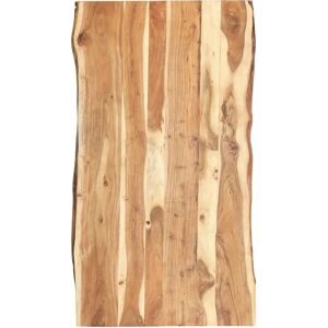 vidaXL Solid Acacia Wood Tabletop - 118x50-60x3.8 cm vidaXL Solid Acacia Wood Tabletop - 118x50-60x3.8 cm
