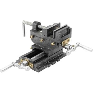 vidaXL Manually Operated Cross Slide Drill Press Vice - 70 mm - Cross Slide Drill Press Vice vidaXL Manually Operated Cross Slide Drill Press Vice - 70 mm - Cross Slide Drill Press Vice