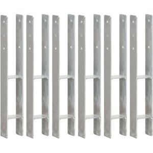 vidaXL Aidan ankkurit 6 kpl Hopea 8x6x60 cm Galvanoitu teräs - Aidan ankkurit vidaXL Aidan ankkurit 6 kpl Hopea 8x6x60 cm Galvanoitu teräs - Aidan ankkurit